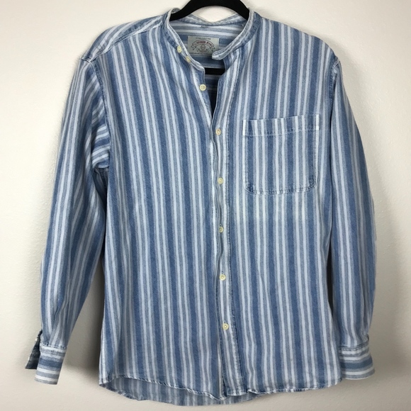 Armani Jeans Other - Vintage Armani Jeans Mens Striped Button Down